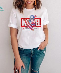 Red Captain America T Shirt Kids