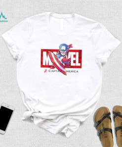 Red Captain America T Shirt Kids