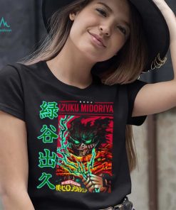 Red Esign My Hero Academia Izuku Midoriya Unisex T Shirt