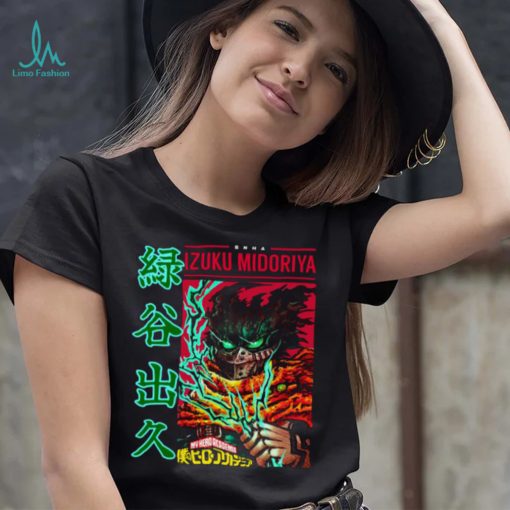 Red Esign My Hero Academia Izuku Midoriya Unisex T Shirt