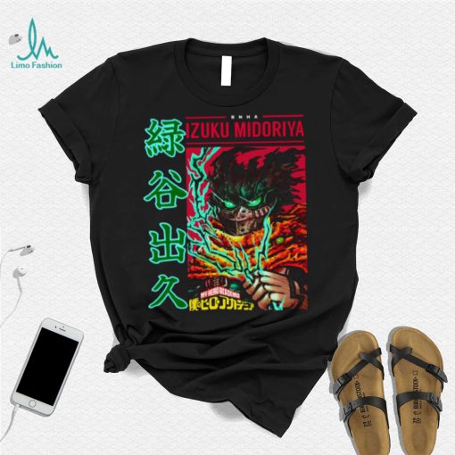 Red Esign My Hero Academia Izuku Midoriya Unisex T Shirt