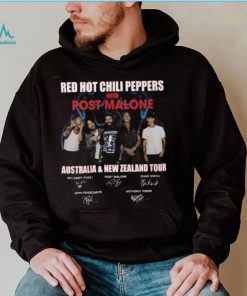 Red Hot Chili Peppers With Post Malone Australia & New Zealand Tour T Shirt