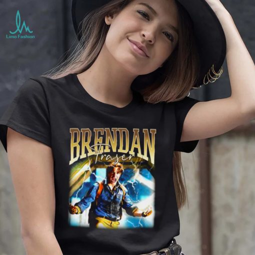 Retro Brendan Fraser The Legend Portrait Unisex Sweatshirt