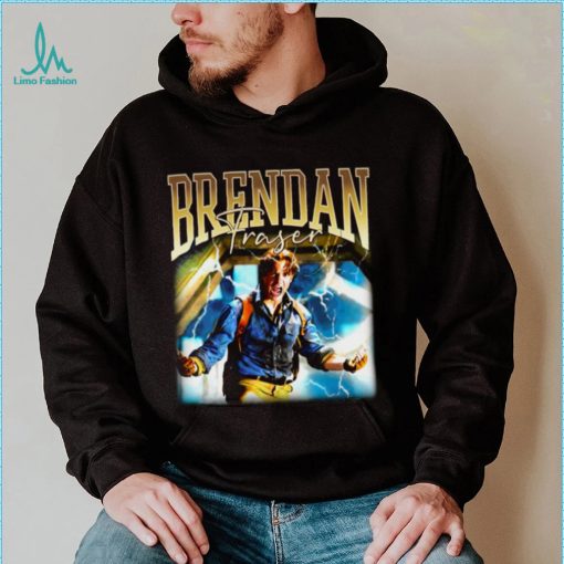 Retro Brendan Fraser The Legend Portrait Unisex Sweatshirt