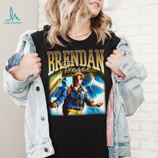 Retro Brendan Fraser The Legend Portrait Unisex Sweatshirt