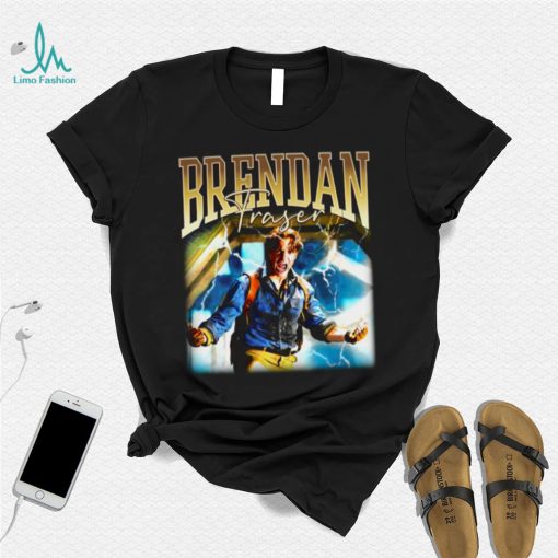 Retro Brendan Fraser The Legend Portrait Unisex Sweatshirt