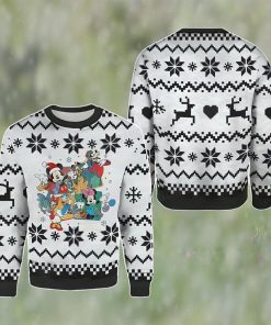 Retro Mickey And Friends Ugly Christmas Sweater Gift For Disney Fan