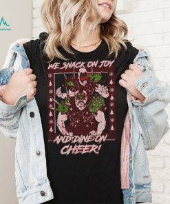 Road Warriors Legion of Doom We Snack on Joy and Dine On Cheer Ugly Christmas Sweater Inspired Shirt