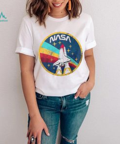 Rocket And Star Vintage Nasa T Shirt