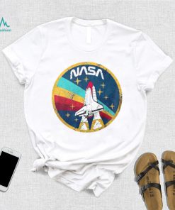 Rocket And Star Vintage Nasa T Shirt