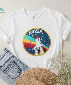 Rocket And Star Vintage Nasa T Shirt