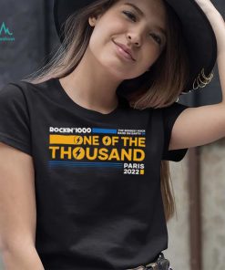 Rockin’ 1000 One of the Thousand Paris 2022 logo shirt