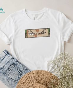 Roronoa Zoro’s Stare One Piece Anime Character Art Shirt