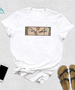 Roronoa Zoro’s Stare One Piece Anime Character Art Shirt