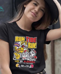 Run Tide Run LSU Vs Alabama 32 31 November 5, 2022 Shirt