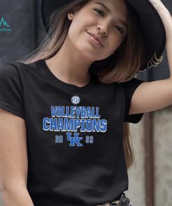 SEC Volleyball Champions 2022 Kentucky Wildcats Shirt