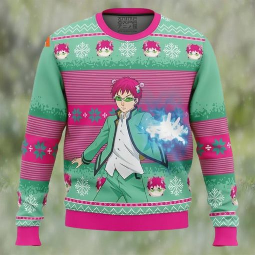 Saiki K The Disastrous Life of Saiki K Ugly Christmas Sweater