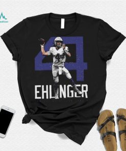 Sam Ehlinger Indianapolis Colts Bold Number Quarterback Shirt
