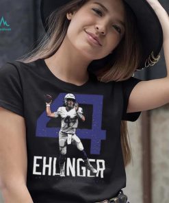 Sam Ehlinger Indianapolis Colts Bold Number Quarterback Shirt