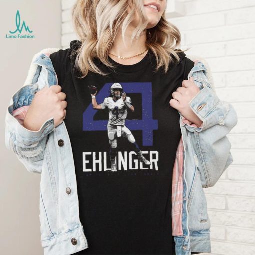 Sam Ehlinger Indianapolis Colts Bold Number Quarterback Shirt