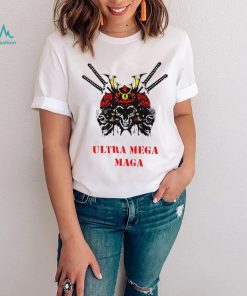 Samurai skull Ultra Mega Maga logo shirt