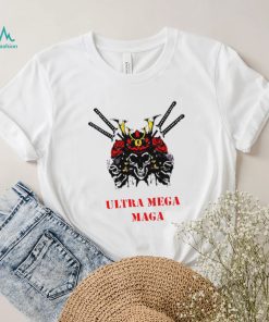Samurai skull Ultra Mega Maga logo shirt