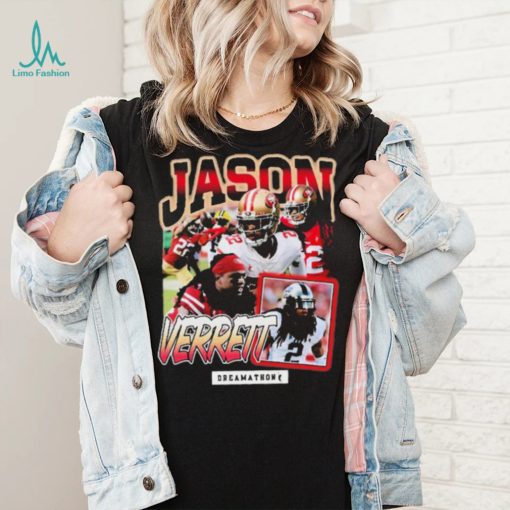 San Francisco 49ers Jason Verrett Black Dreamathon Shirt