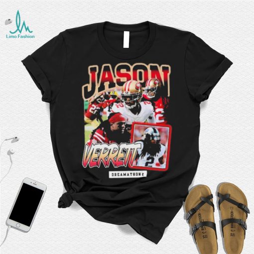 San Francisco 49ers Jason Verrett Black Dreamathon Shirt