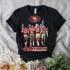 San Francisco 49ers Mccaffrey Montana Garoppolo And Rice Signatures Shirt