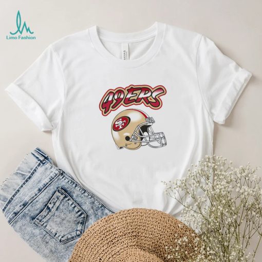 San Francisco 49ers helmet art shirt