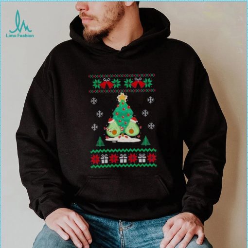 Santa Avocado Tree Christmas 2022 shirt