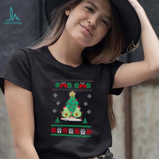 Santa Avocado Tree Christmas 2022 shirt