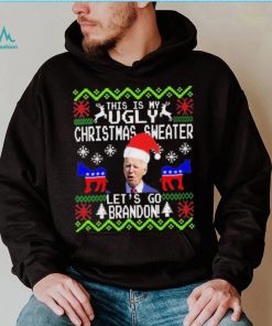 Santa Biden This Is My Ugly Christmas Sweater Let’s Go Brandon Shirt