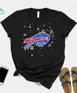 Santa Buffalo Bills NFL Logo Christmas Shirt