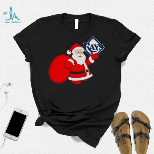 Santa Claus Tampa Bay Rays Mlb Christmas 2022 Shirt