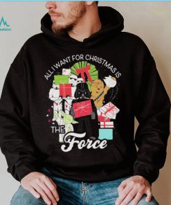 Santa Darth Vader All I Want For Christmas Is The Force Shirt