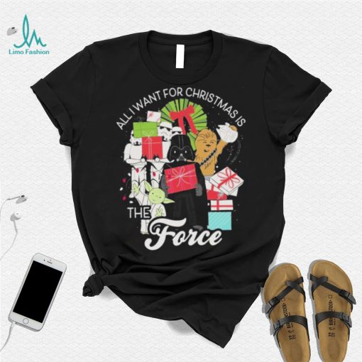 Santa Darth Vader All I Want For Christmas Is The Force Shirt