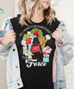 Santa Darth Vader All I Want For Christmas Is The Force Shirt