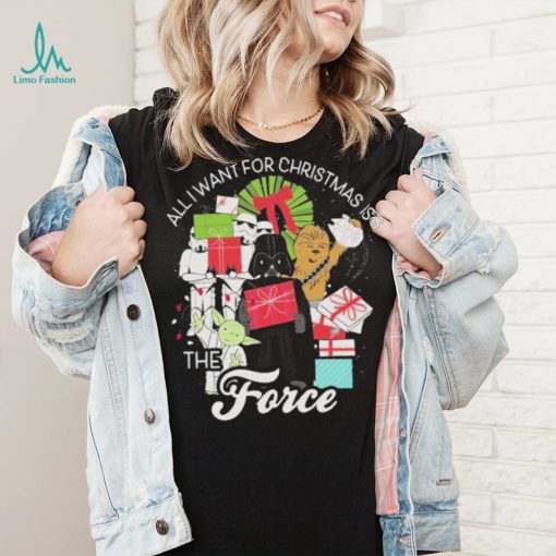 Santa Darth Vader All I Want For Christmas Is The Force Shirt