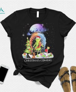 Santa Grinch Game Of Thrones Christmas Is Coming Shirt