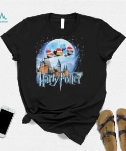 Santa Harry Potter Chibi Characters Merry Christmas Shirt