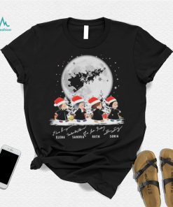 Santa Harry Potter Chibi Walking Road Christmas Shirt