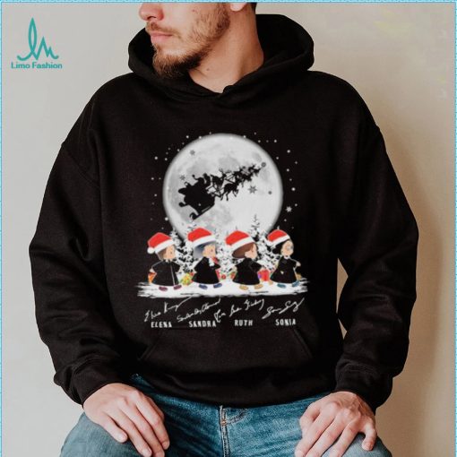 Santa Harry Potter Chibi Walking Road Christmas Shirt