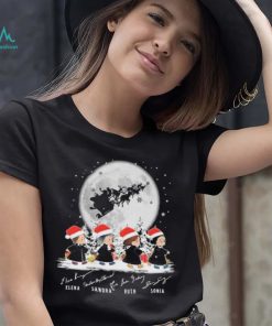 Santa Harry Potter Chibi Walking Road Christmas Shirt