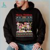 Disney Dog Characters Squad Custom Santa Christmas Light Shirt