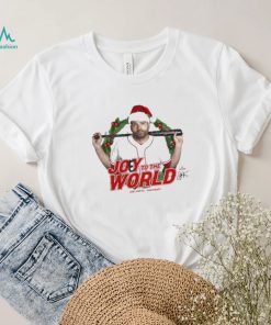 Santa Joey Votto Joey To The World Christmas Shirt