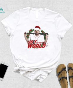 Santa Joey Votto Joey To The World Christmas Shirt