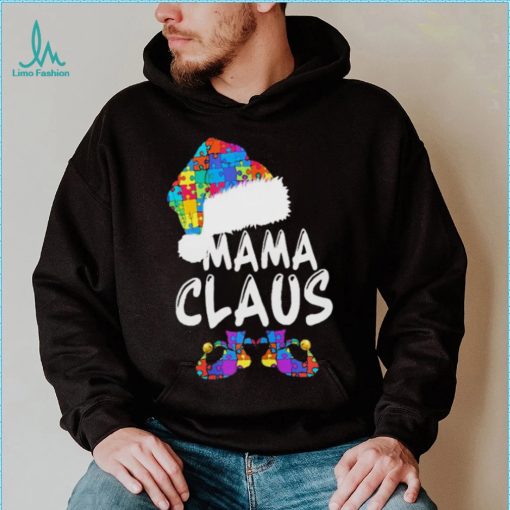 Santa Mama Claus Shoes Shirt