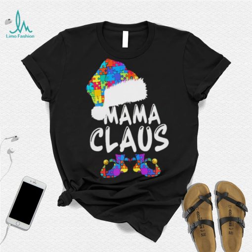 Santa Mama Claus Shoes Shirt