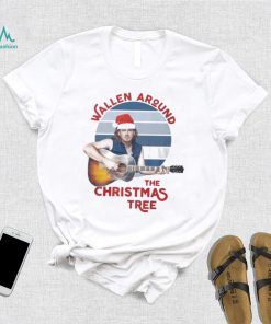 Santa Morgan Wallen Around The Christmas Tree Vintage shirt